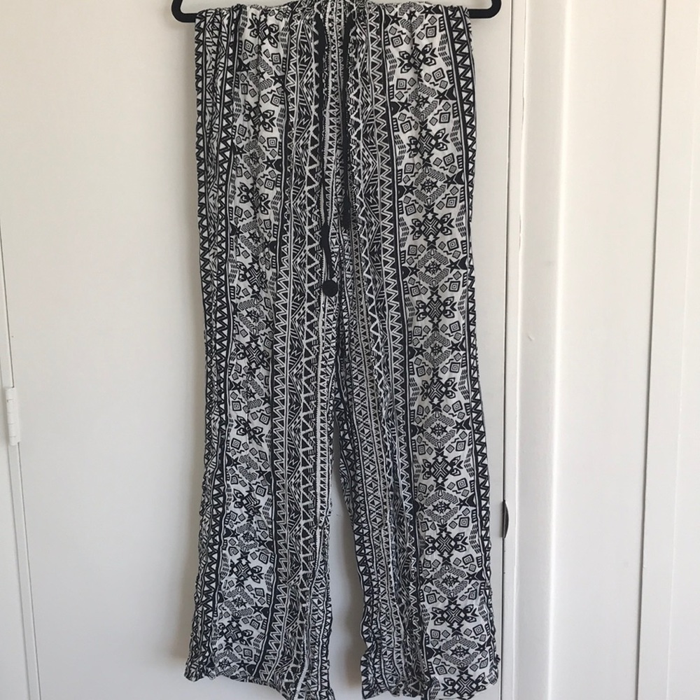 Abstract Palazzo Pants